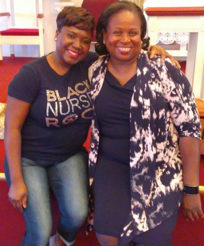 SHARING EXCELLENCE WITH BLACK NURSES ROCK Pat after an interactive seminar on “The Power of Intentional Goal Setting”